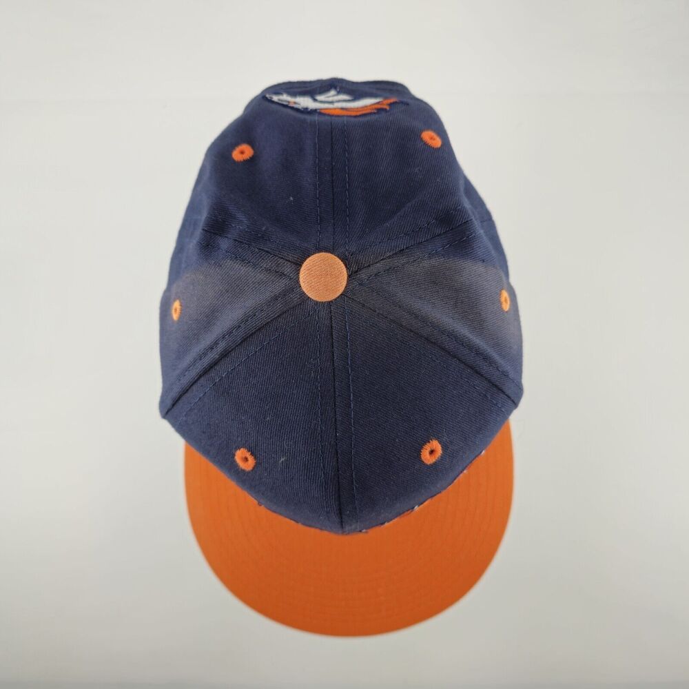 Denver Broncos Hat Cap NFL Team‎ Apparel Orange Logo Adjustable Snap Back - Picture 3 of 12